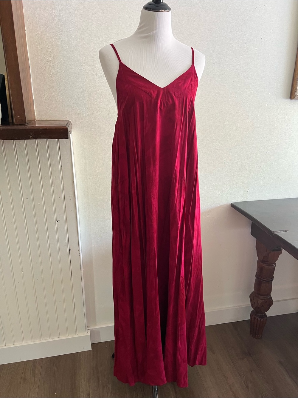 Khush Deep Wine Slip Dress